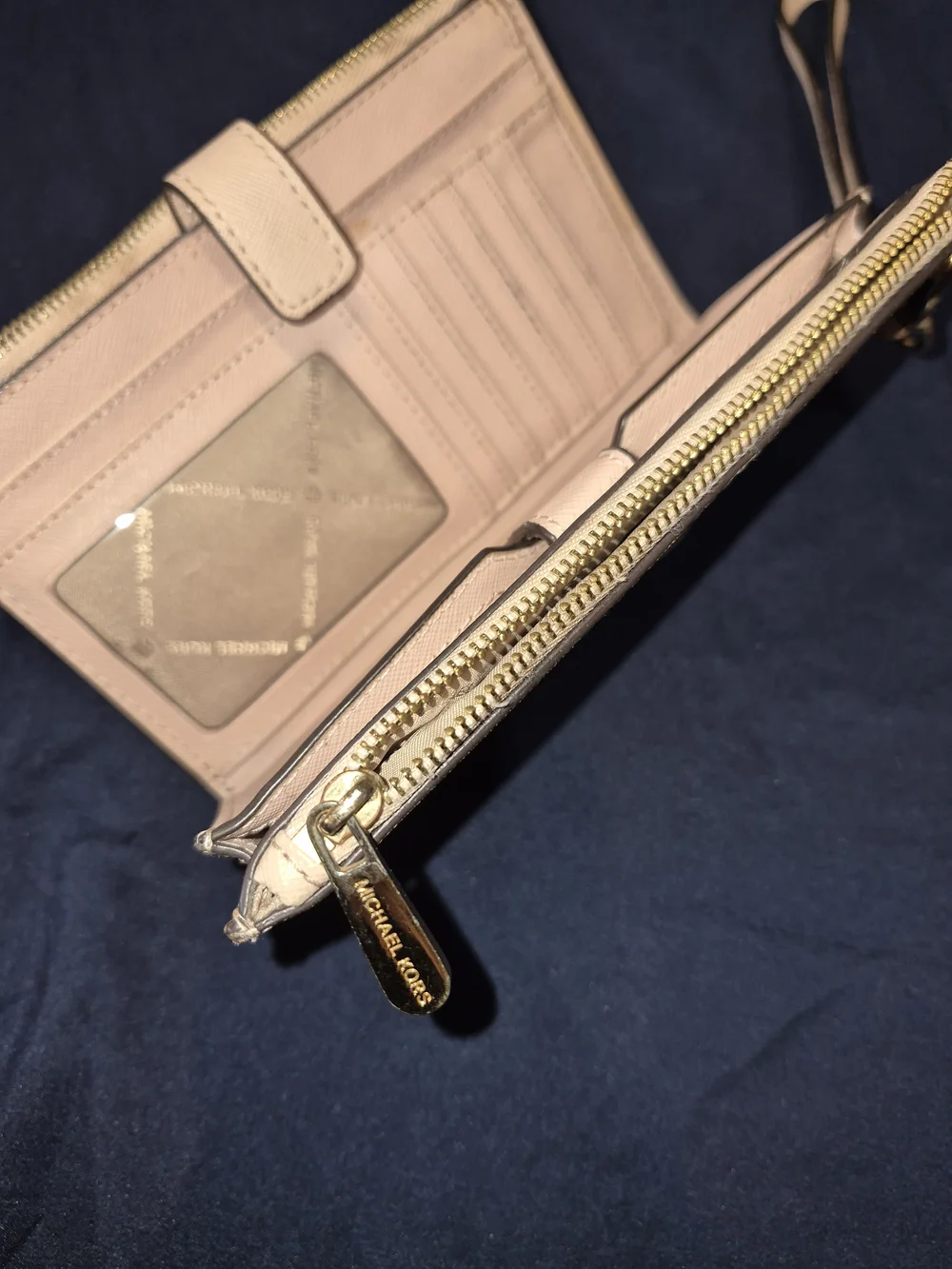 Michael Kors Pale Pink Wristlet Wallet